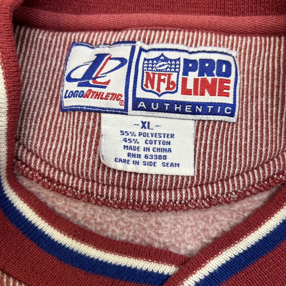 Vintage Mens Arizona Cardinals NFL Football Pro Line Logo Athletics Sweater XL - Picture 3 of 16